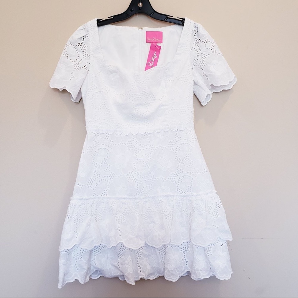 Lily Pulitzer Restor White Booni Dress - Picture 5 of 10